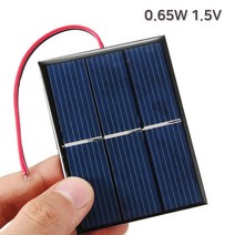 0.65W 1.5V 태양전지판 과학상자 방과후 초등교과 대체에너지