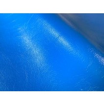 합피 가죽 원단 원색계 무지 난연[파랑] 122×44 cm