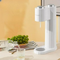 탄산수 제조기 탄산 주입기 소다수 가정용 실린더, 화이트+구성품