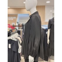 이랜드 [프로그램]쉬폰주름카라 블라우스 뱃살커버