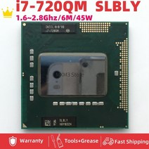 코어 i7-620M 노트북 CPU 프로세서 소켓 G1 PGA988 HM55, 03 i7 720QM VRAM1G