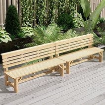 야외 원목 정원 벤치 공원 대기실 정류장 벤치 의자, 흰색 두꺼운 80cm 길이