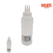 잘라쓰는 3줄 업소용 소스통 대 600ML 소스튜브 실리콘소스통 시럽통