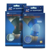 LP641 무릎 보호대 블랙 블루 무릎보호대 블랙보호대, 블랙XL(18.5-21.5인 치), 본상품선택