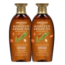 (신제품) 오가니스트 모로코 아르간오일+세라마이드 샴푸, 2개, 500ml