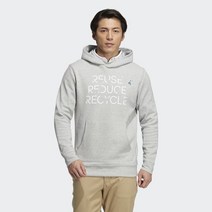 아디다스 플레이 그린 풀오버 후디 미디움 그레이 헤더 HG5785