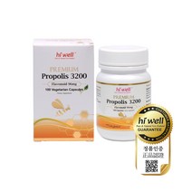 하이웰 프리미엄 프로폴리스 3200mg 100베지캡슐/청정 뉴질랜드 프리미엄 원료/플라보노이드/고함량/고농축/선물용백/선생님 직장동료 어버이날 효도선물, 1개+사은품 1종