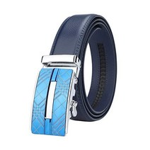 107642 Lavemi 남자의 진짜 가죽 래칫 드레스 벨트 자동 버클 우아한 선물 상자, 20 quot 에서 44 quot 허리까지, 브라운 스타일14
