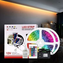 12V 방수 슬림 LED바 인테리어 간접조명 무드등 줄 RGB LED 스트립 리모컨 세트, 3-11.센서타입 방수 흰띠 네츄럴화이트