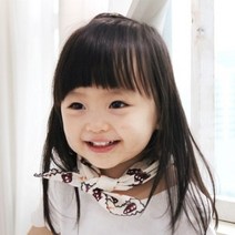 우주아이 고양이친구 레이스스카프