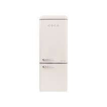 [COCO] 코코일렉 소형 미니 레트로 냉장고 CET20CM 205L, 아이보리
