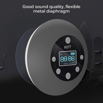 샤워 블루투스 스피커 방수 무선 음악 욕실에 대 한 FM 마이크와 핸즈프리 전화 휴대용 흡입