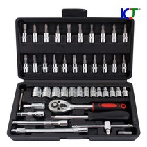 복스세트 복스알 렌치 소켓, 복스세트 46PCS (1/4)