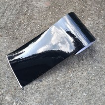 카픽서 폭10cm 무광 광택 블랙 에어 릴리스 비닐 랩 롤 자동차 바디 스티커 포장 포일, 01 glossy black_03 10cmx300cm