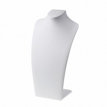 인조가죽 특 목걸이 진열대 화이트 중 20x11.5x35