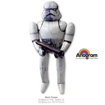 뽀뽀 수입 풍선 애나그램 미국 알루미늄 막 알루미늄 박 헬륨 풍선 생일 파티 파란색 호각, 초대호 서 있는 백색폭풍병