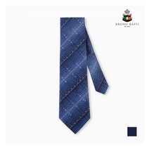 인디안 BRUNO BAFFI 클래식 네이비 큐빅지퍼 넥타이__MACSNWZ8411