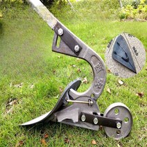 밭고랑 기기 쟁기 호미 밭갈이 수동 손쟁기 쇠스랑, 주철 쟁기 차량 전체 세트(예비 쟁기 포인트 보내기), 1개