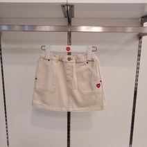 래핑차일드 부평점 4부기장감의 미니 데님 스커트 B3A49-43I-71 LHC