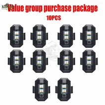 LED 카 모터사이클 Strobe 라이트 드론 오토 플래쉬 스트로보스코프 Emergency Warning 334481832550, 10pcs