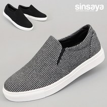 [신사야] 체크 모직 슬립온 SSY2157