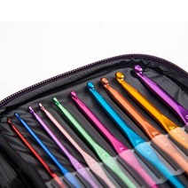 빌드온 뜨개질 가방 취미 코바늘 세트 핑크