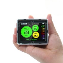 실내용 미세먼지 측정기 포름알데히드 TVOC PM2.5, 장식버전-PM2.5+포름알데히드