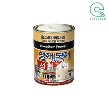 삼화 홈스타 에나멜 (1L), 유광, 아이보리색