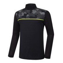 *본사직영* [와이드앵글] 남성 WG W.ICE 캐모플라쥬 하이넥 티셔츠 M WMM21264Z1