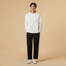 [JAJU/자주] 남 스트레치 트레이닝 팬츠_블랙
