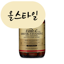 [Solgar] 솔가 에스터-C 플러스 1000 mg 비타민 C 90 타블렛, 1개, 90정