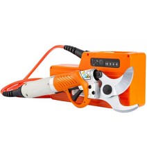 휴대용 전지 가위 자동 충전 450W 전기 Pruner 36V 4400mah 리튬 이온 가지 치기 전단 효율적인 과일 나무 정원 도구 절단 45MM, Upper blade 1pcs