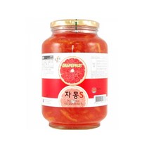 궁그메라 자몽청 자몽잼 따뜻하게 차로 과자나 빵에발라 잼으로 대용량 업소용 2Kg, 1개