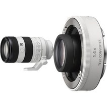 소니 망원 줌 렌즈 FE 70-200mm F4 매크로 G OSS 2 SEL70200G2, 렌즈/텔레컨버터(1.4x) 세트