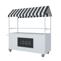 판촉 테이블부스 매대 행사 푸드트럭 플리마켓 가판대, 노란색 200x60x200