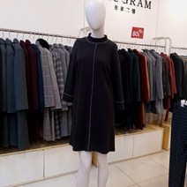 프로그램 NC 해운대점 81%파격할인 카라 배색 원피스형 롱 티셔츠 P194T036-1