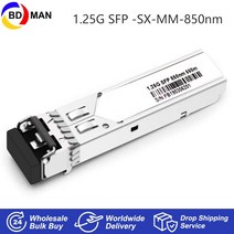 유니파잉10G SFP 트랜시버 SFP10GSR 10Gbase SR MMF LC 850nm 300m Ubiquiti Unifi UFMM10G Mikrotik S 8, 09 For D-link