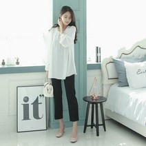 탱크걸 페미닌 라운드 핀탁블라우스(B 28306) 블라우스