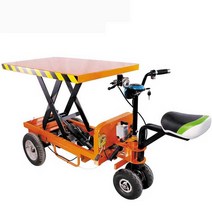 이동식 고소 작업대 전동식 리프트 유압 스카이잭, 300KG 작업대 -작업대 120x60cm