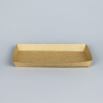 꼬지 핫도그 소시지 포장용 크라프트 종이트레이 KY 3호 1000개, 단품, 단품