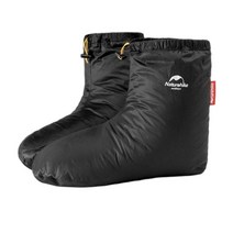 다운 슈즈 커버 슈즈 수납백 포함 캠핑 아웃도어 백패킹 S