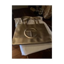 Telfar Medium Gold Shopping Bag - Br& New In H& 117595