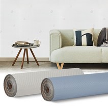 [나사] 실크벽지 붙이는 스티커 셀프도배 거실 도배지, 곰팡이NO벽지 12.5M, 곰팡이NO실크무늬벽지 민들레올리브 12.5M