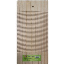 국내산 나무 빨래판, 1개