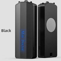 휴대용공기청정기 핸드형 자외선 살균램프 휴대용 uvc소독 코리 네 박테 리움 조명 형 이온 공기정화 살균기, T01-블랙, 기본