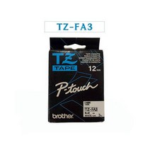 PGM^*^몰(브라더) TZ-테이프 TZ-FA3 12mm 라벨프린터 스티커 마스킹 제본 다용도 라벨기^*췤pgm, a*^*옵션없슴