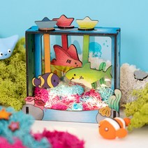 율아트 입체 바다 액자 만들기 키트 초등 어린이 집콕 미술 놀이 키트