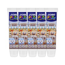 2080 키즈알파 치약 [소다버블향] 어린이, 5개