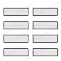 소형집진기 디스크 세척 가능 걸레 패드 천 메인 사이드 브러시 Hepa 필터 더스트 박스 교체용 진공 부품 드리미 봇 W10 프로 액세서리, 8 PCS Filters