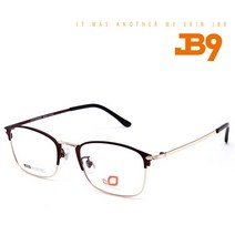 제이비나인 제이비나인안경 JB 2752-C4 가벼운안경 하금테안경